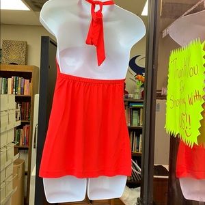 Ann Taylor Tops - Ann Taylor crepe halter top radiant red Ann Taylor Tops - Ann Taylor crepe halter top radiant red